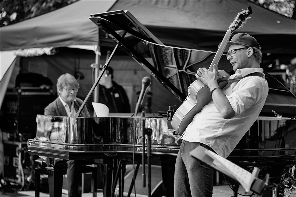 Christian Bekmulin Quartett beim Jazz Open Hamburg am 3. September 2017 in Planten un Blomen · www.butschinsky.de