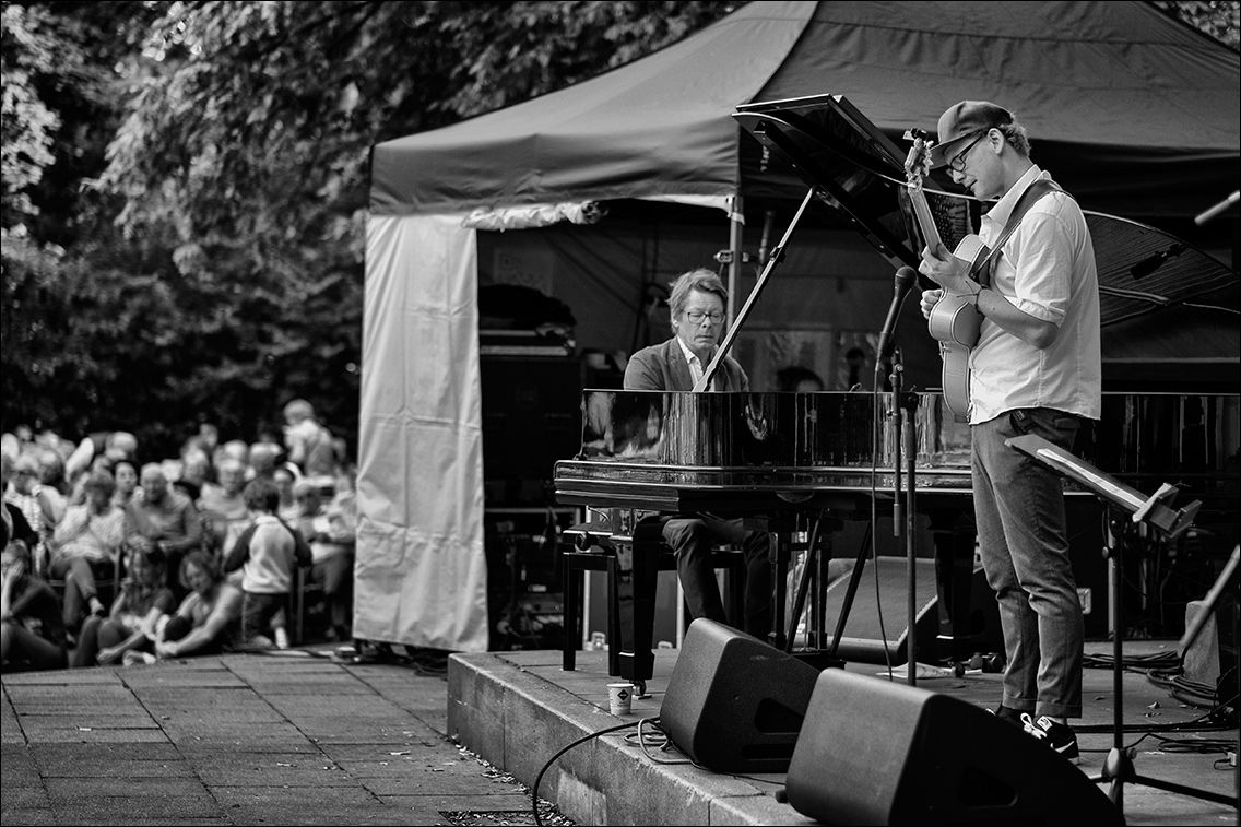 Christian Bekmulin Quartett beim Jazz Open Hamburg am 3. September 2017 in Planten un Blomen · www.butschinsky.de