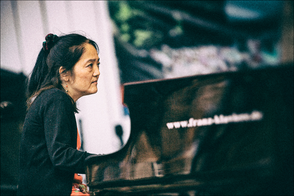 Makiko Hirabayashi Trio beim Jazz Open Hamburg 2018