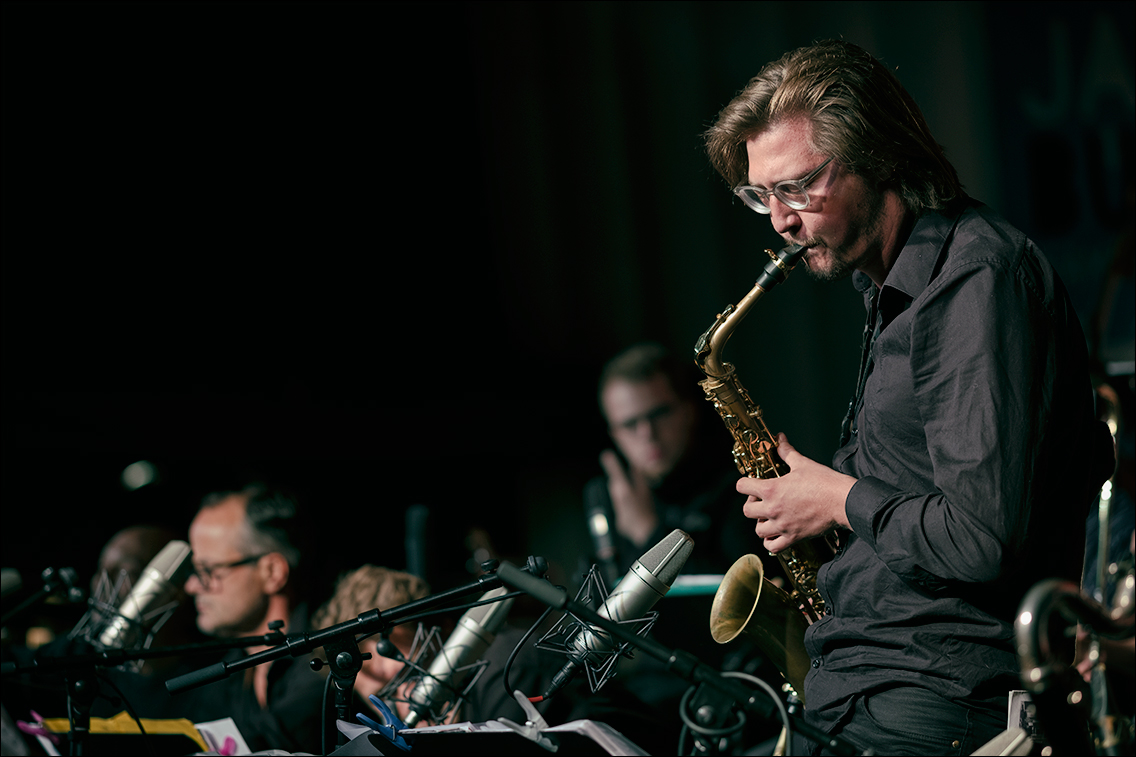Jazz Open Hamburg 2019 904 in Gabriel Coburger’s XXL Ensemble feat. Ken Norris