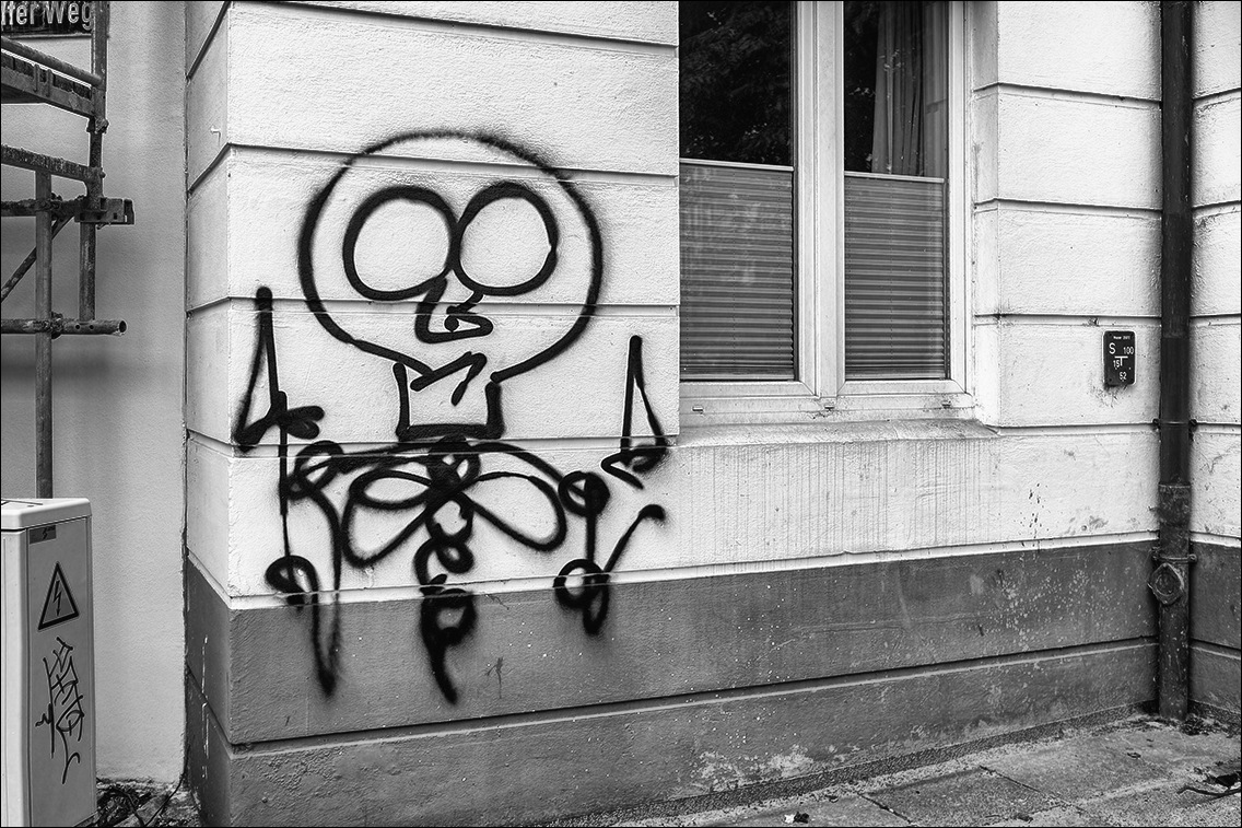Graffiti / Streetart · Hamburg-Eppendorf, Lokstedter Weg · www.butschinsky.de