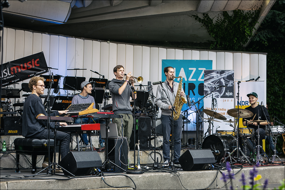 Rocket Men beim Jazz Open Hamburg 2016 · www.butschinsky.de