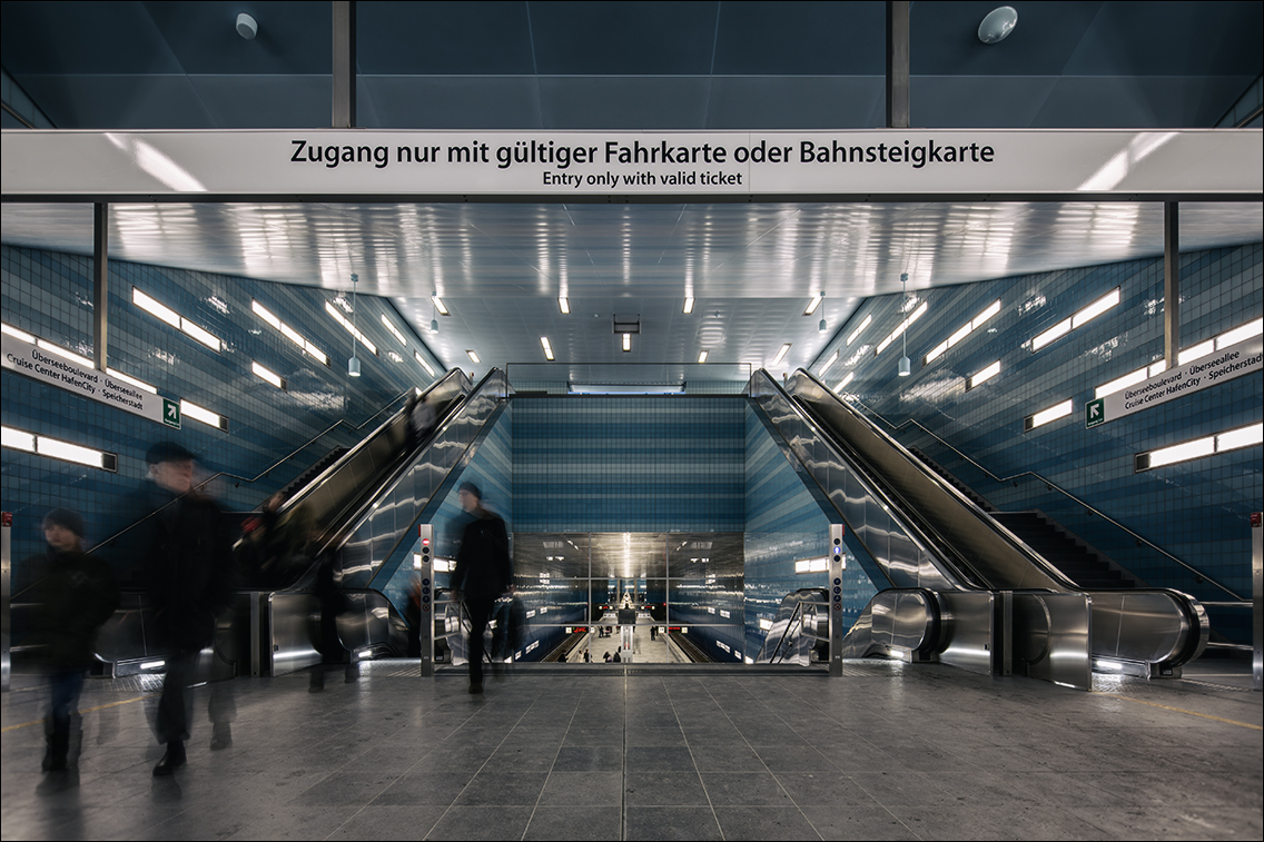 U- und S-Bahnhöfe in Hamburg · Überseequartier · www.butschinsky.de · Michael Wassenberg