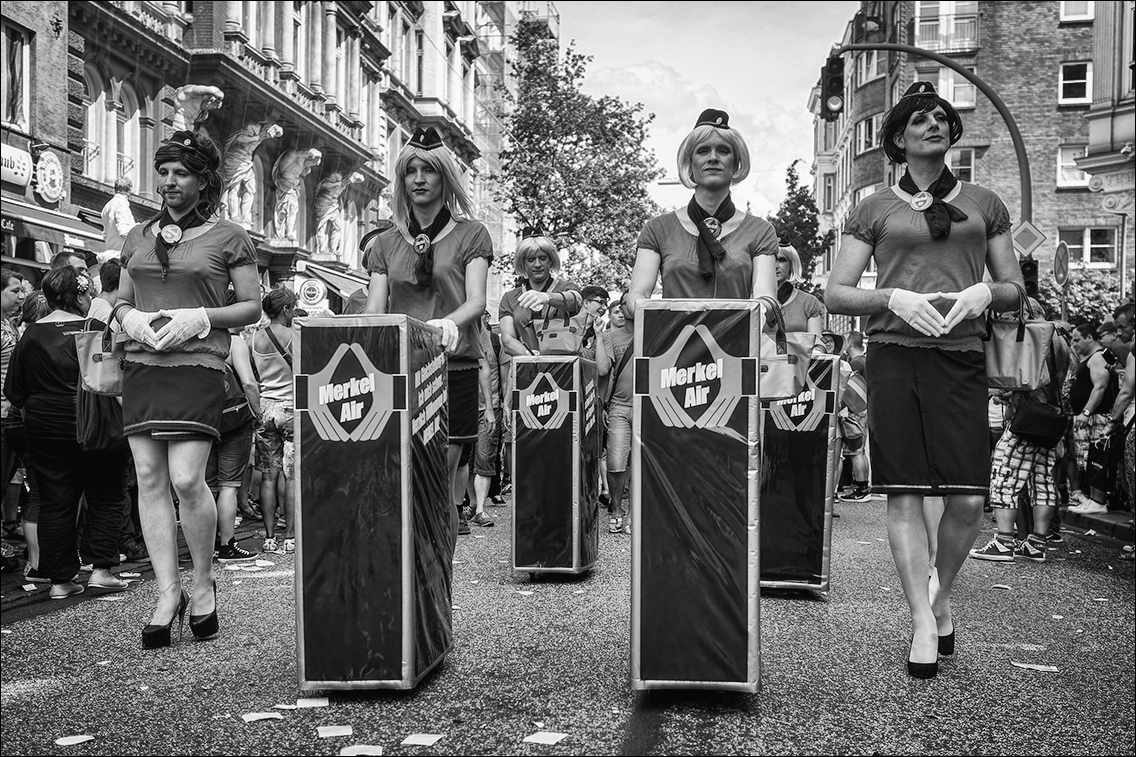 CSD-Parade Hamburg am 2. August 2014 · www.butschinsky.de