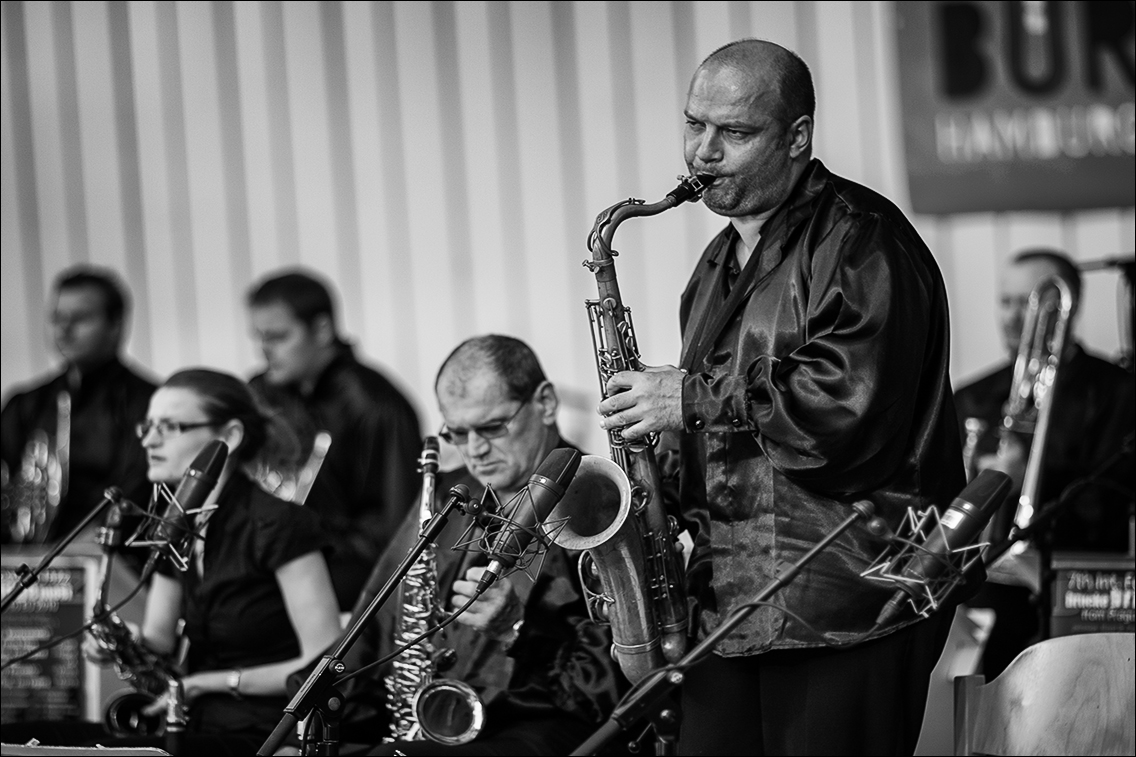 Kentonmania · Big Band aus Prag · Jazz Open Hamburg 2010 · Planten un Blomen · Foto: Michael Wassenberg · www.butschinsky.de