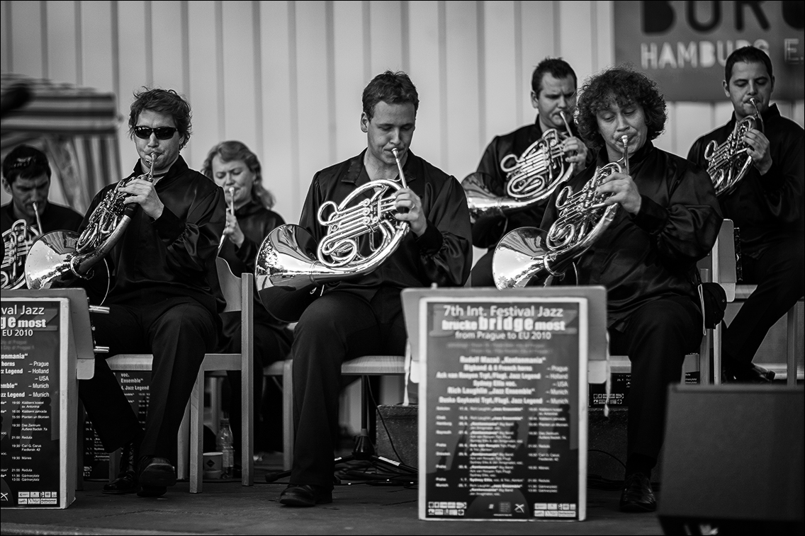 Kentonmania · Big Band aus Prag · Jazz Open Hamburg 2010 · Planten un Blomen · Foto: Michael Wassenberg · www.butschinsky.de