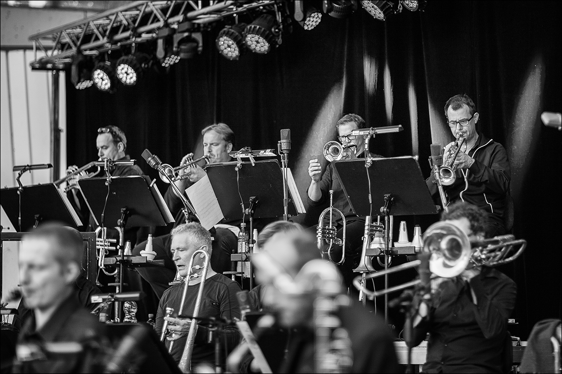 NDR Bigband feat. Kalle Kalima · Jazz Open Hamburg 2012 · Planten un Blomen · Foto: Michael Wassenberg · www.butschinsky.de