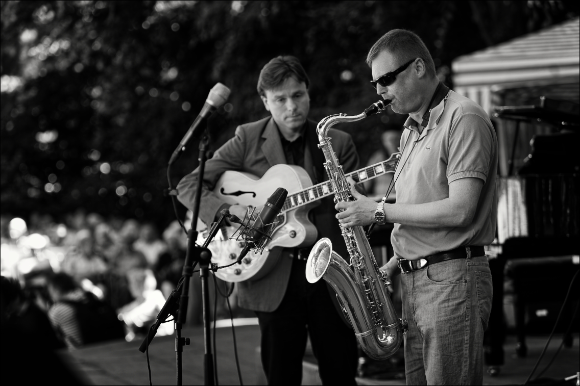 Torsten Zwingenbergers Teasy-Swing · Jazz Open Hamburg 2010 · Planten un Blomen · Foto: Michael Wassenberg · www.butschinsky.de