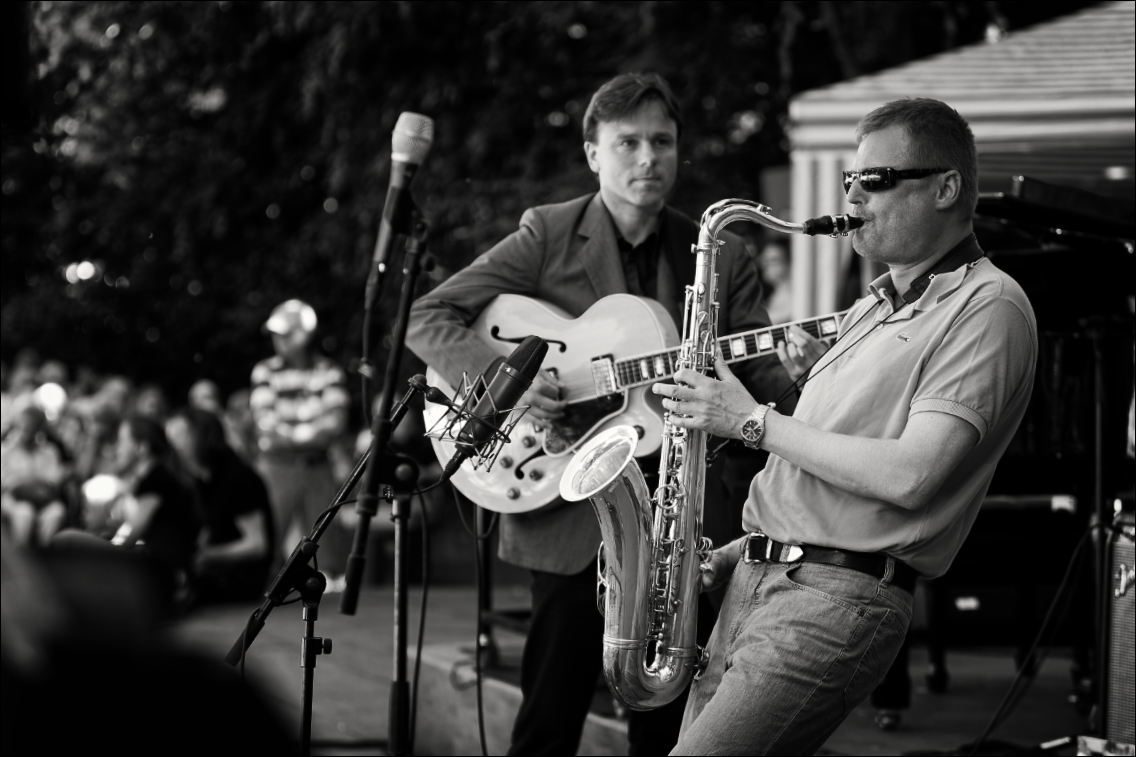 Torsten Zwingenbergers Teasy-Swing · Jazz Open Hamburg 2010 · Planten un Blomen · Foto: Michael Wassenberg · www.butschinsky.de