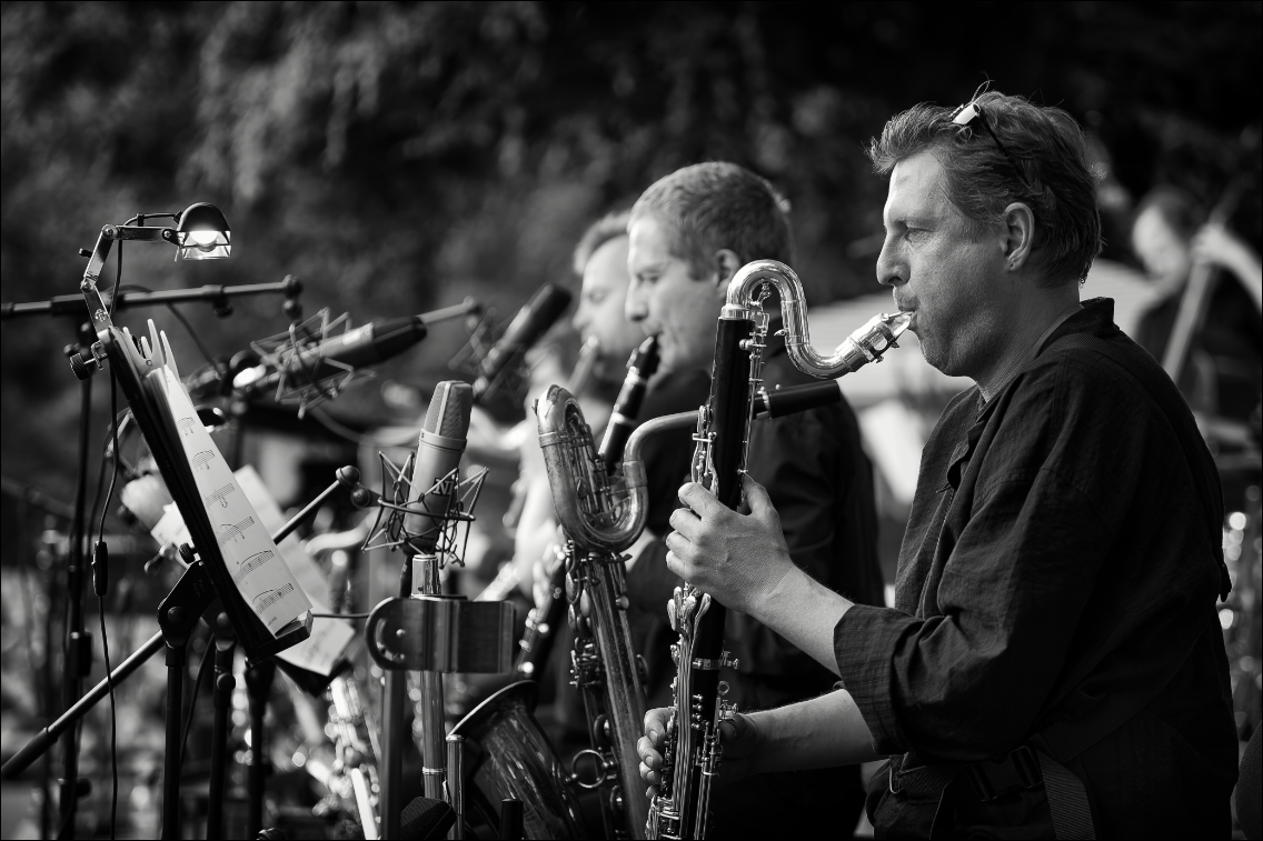 NDR BigBand feat. Wolfgang Haffner · Jazz Open Hamburg 2010 · Planten un Blomen · Foto: Michael Wassenberg · www.butschinsky.de